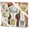 Topiary Chunky Sitter Set - Wood, Paper