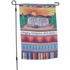 Happy Campers Garden Flag - Polyester