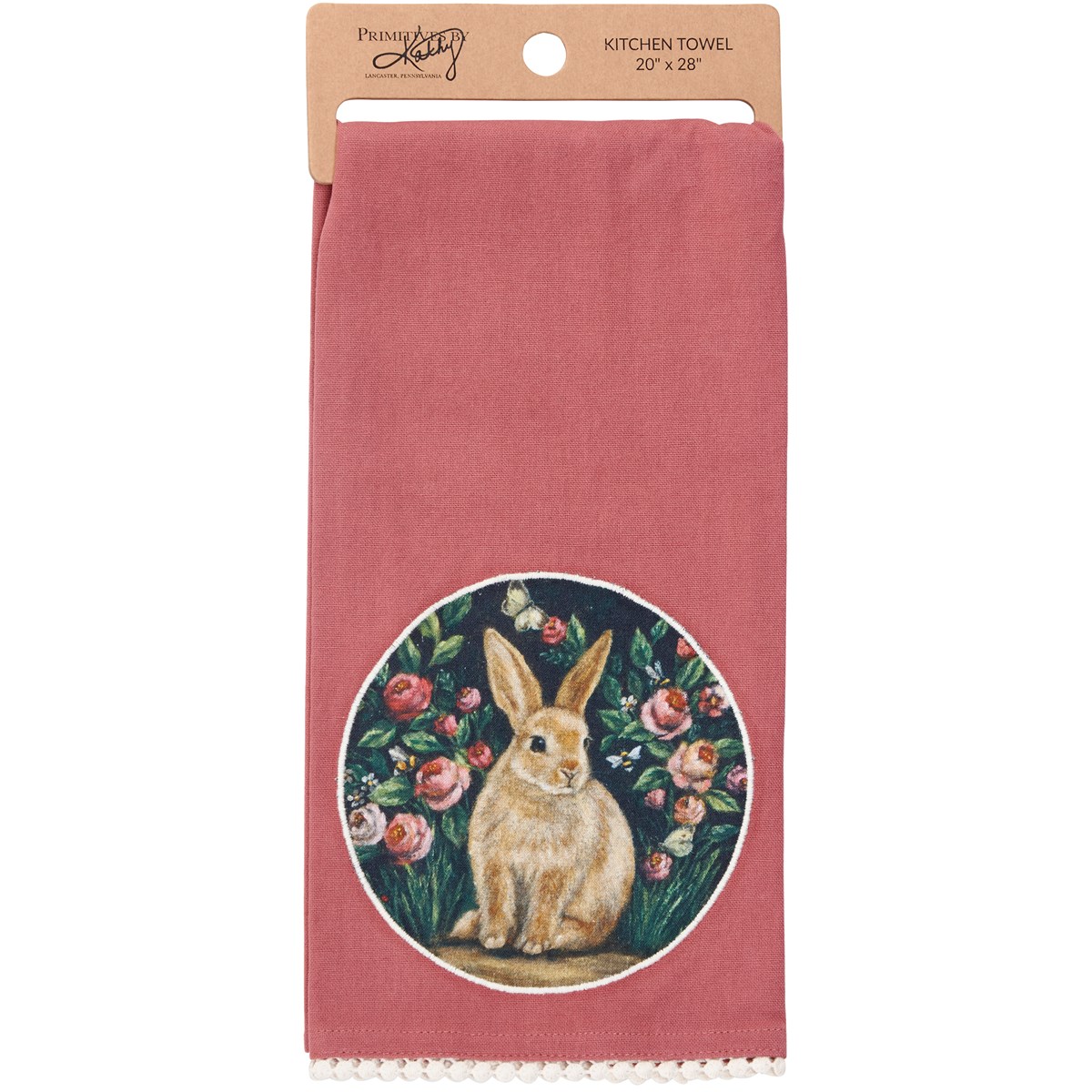 Woodland Bunny Kitchen Towel - Cotton