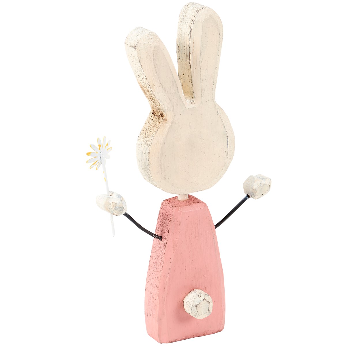Sunny Bunny Chunky Sitter - Wood, Metal, Wire