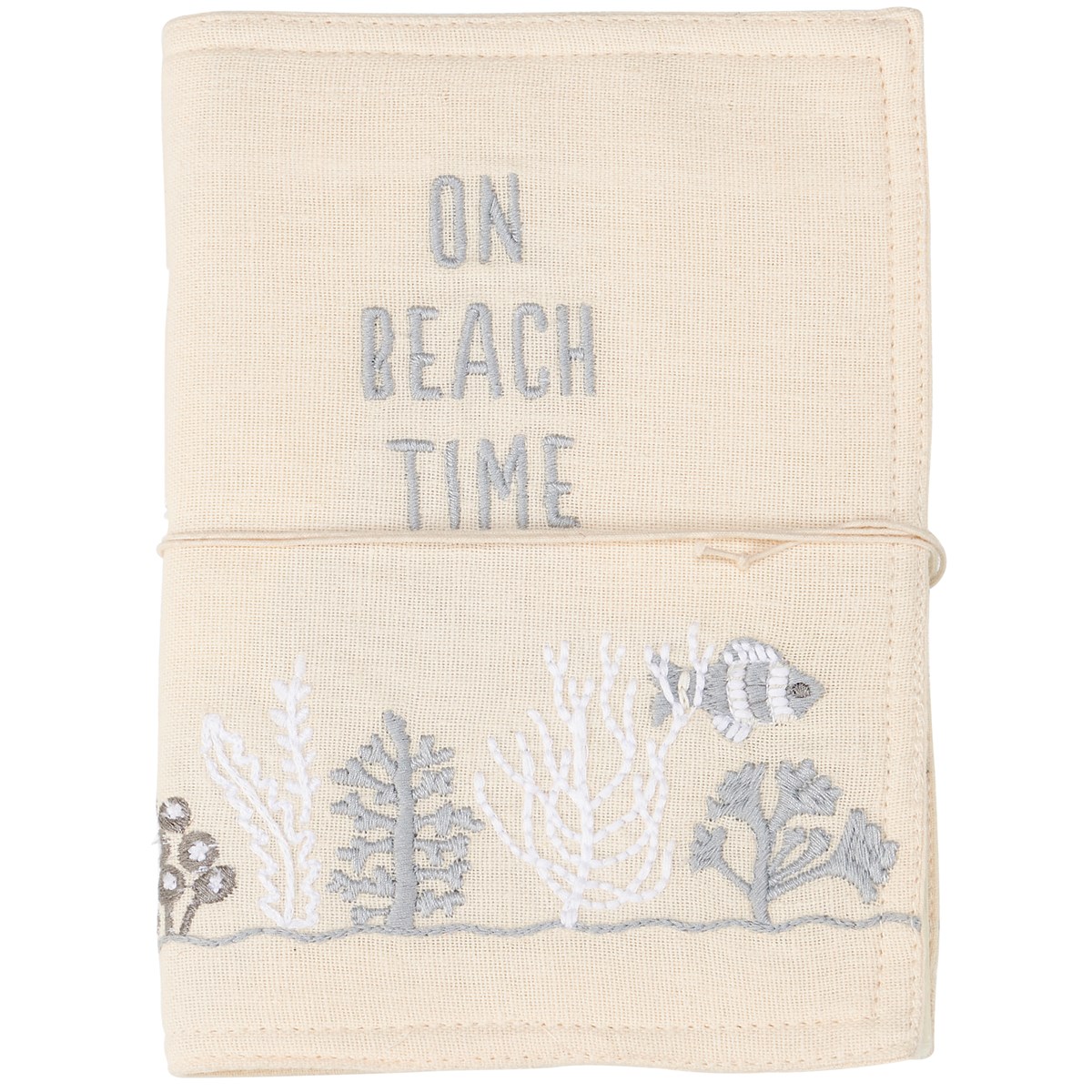 On Beach Time Journal - Cotton, Paper