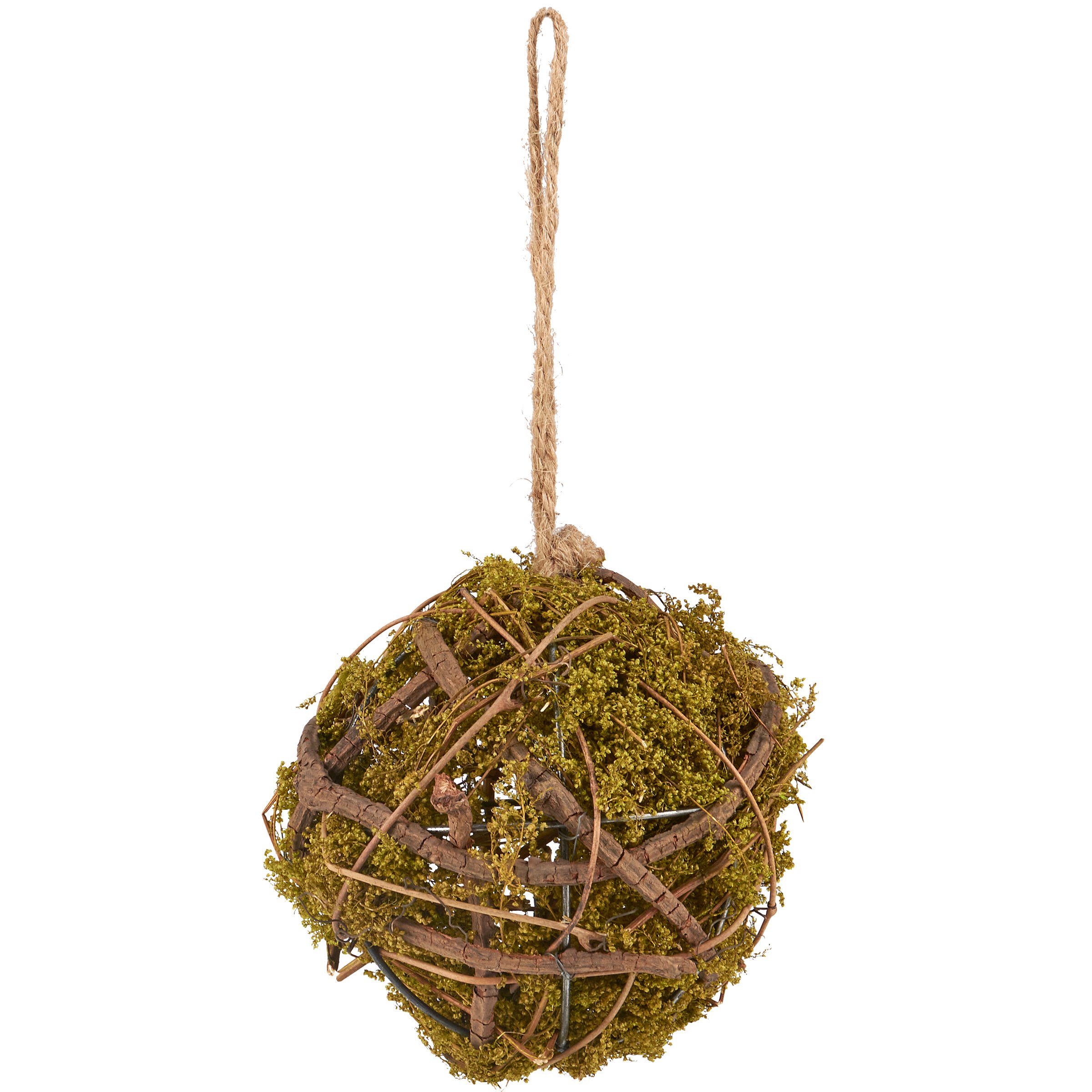 Moss Ball Ornament Primitives By Kathy