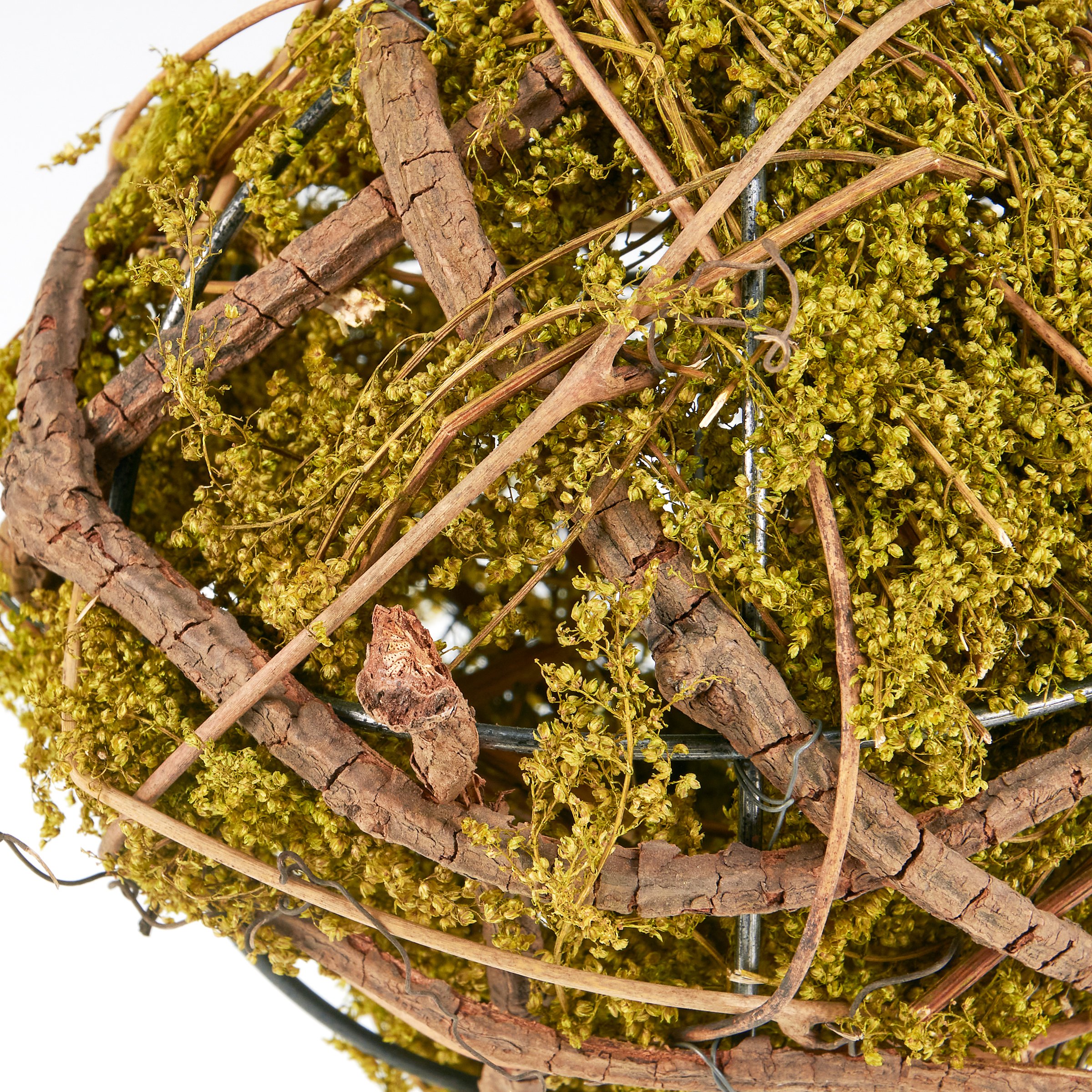 Moss Ball Ornament Primitives By Kathy