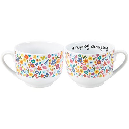 A Cup Of Amazing Mug - Stoneware