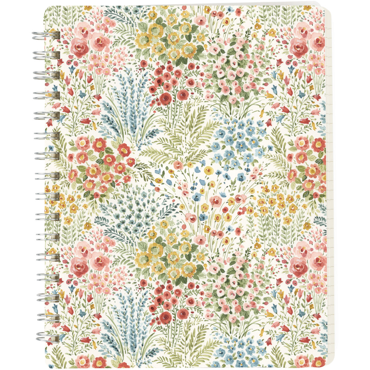 Mixed Floral Spiral Notebook | Primitives By Kathy