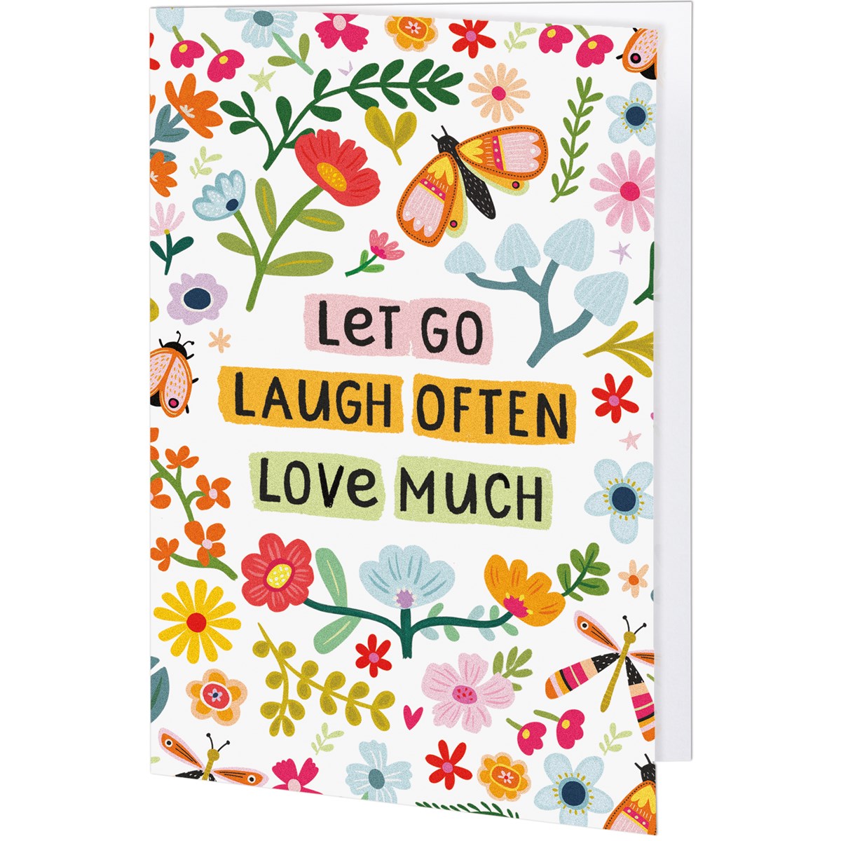 Laugh Often Greeting Card - Paper