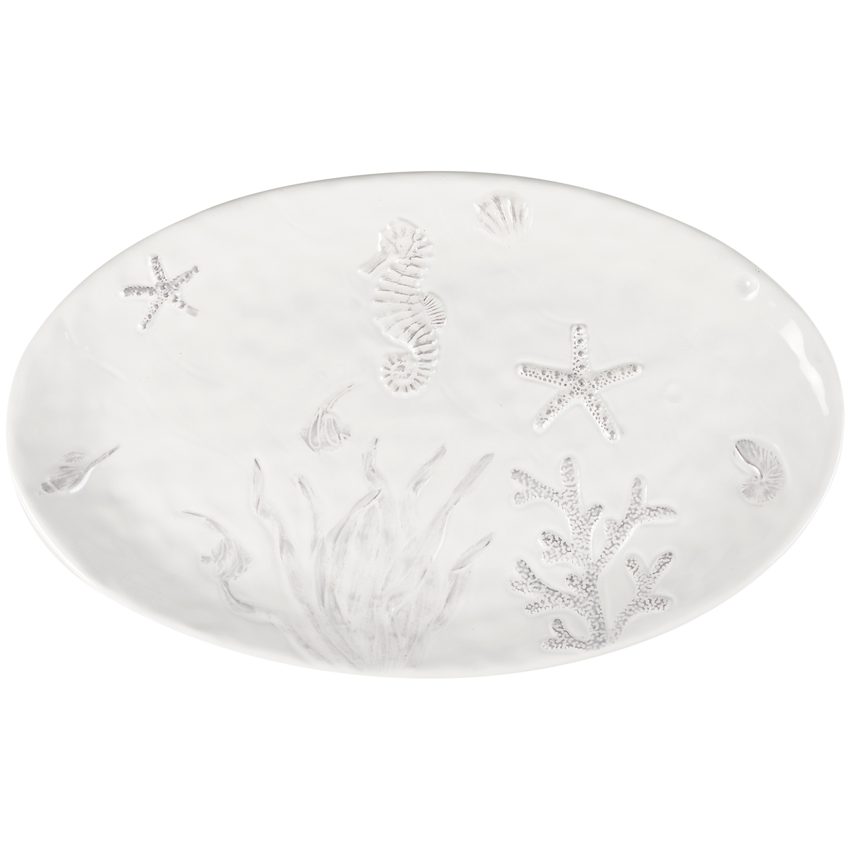 Embossed Beach Platter | Primitives By Kathy