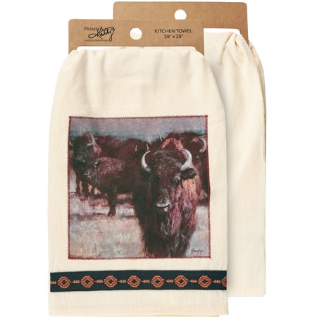 Buffalo Kitchen Towel - Cotton