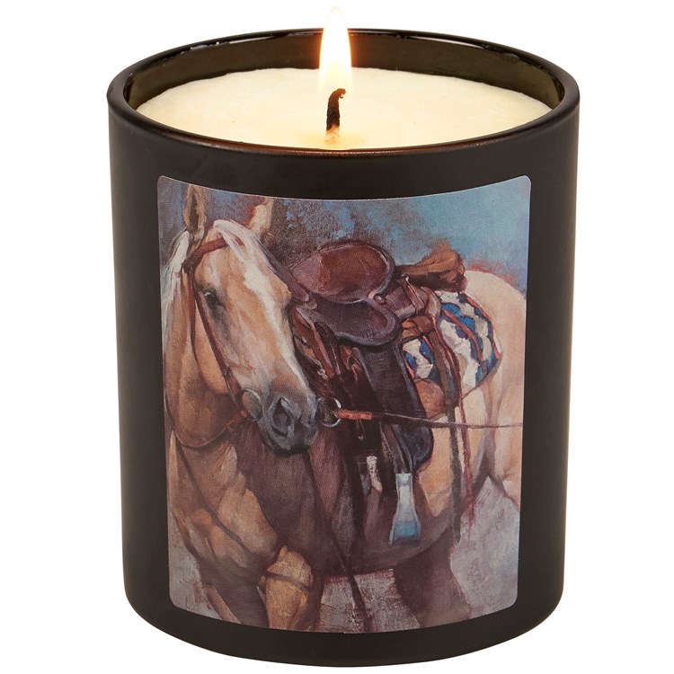 Palomino Candle - Soy Wax, Glass, Cotton