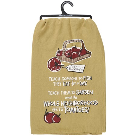 Gets Tomatoes Kitchen Towel - Cotton