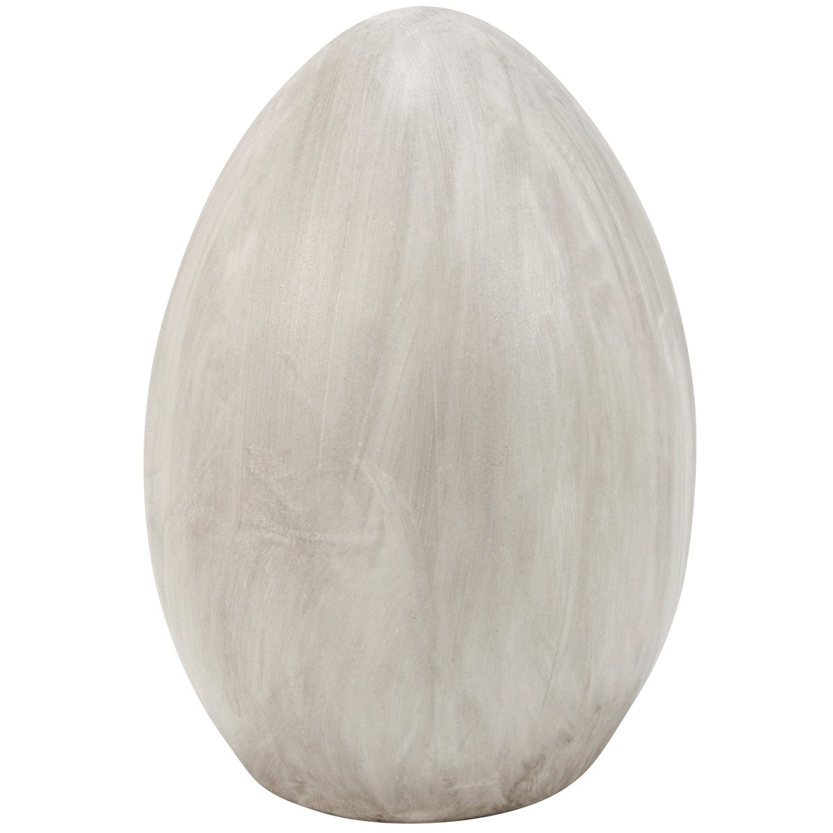 Floral Egg Figurine - Stoneware