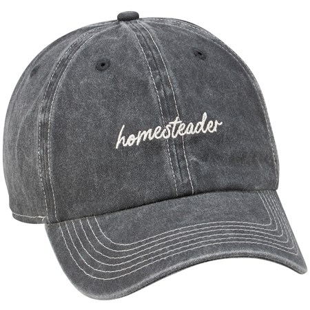 Homesteader Baseball Cap - Cotton, Metal