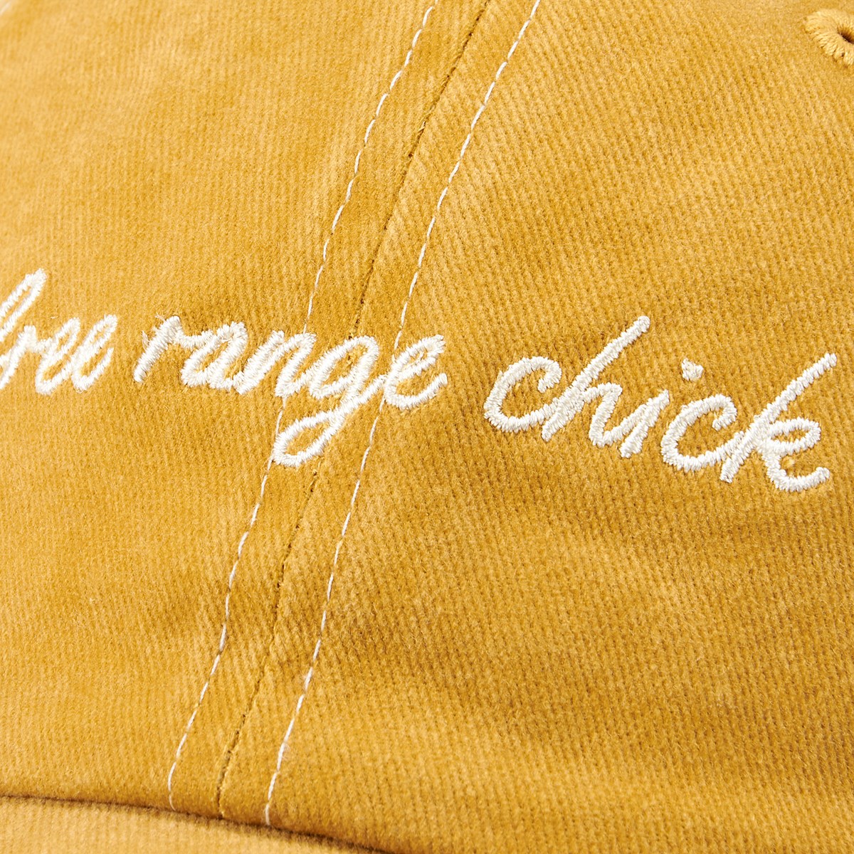 Free Range Chick Baseball Cap - Cotton, Metal