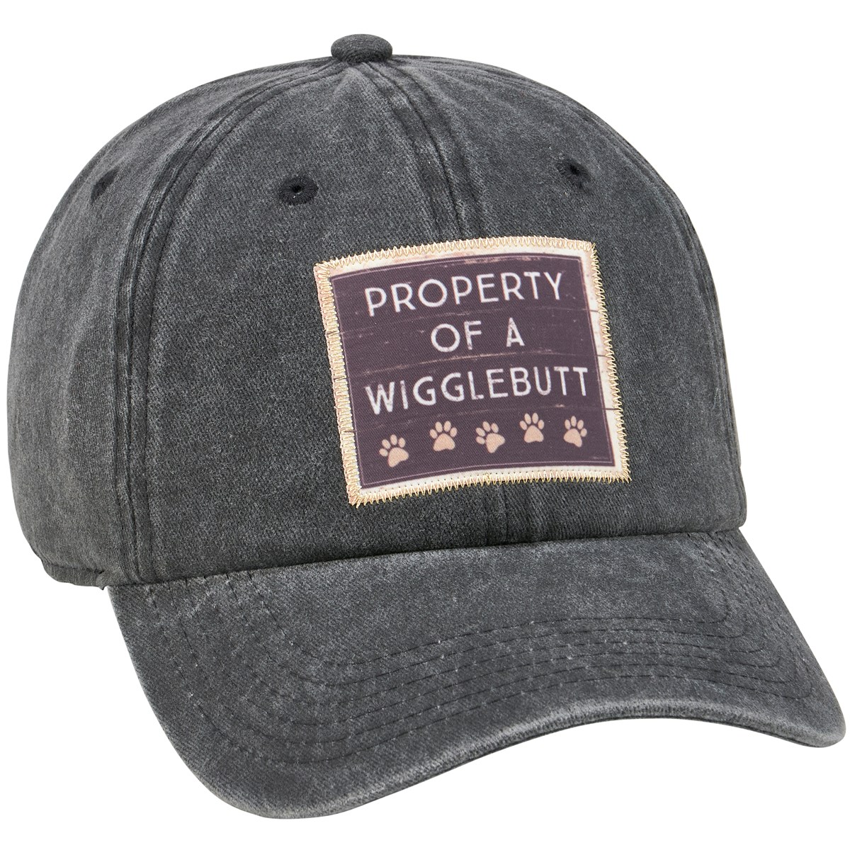 Wigglebutt Baseball Cap - Cotton, Metal
