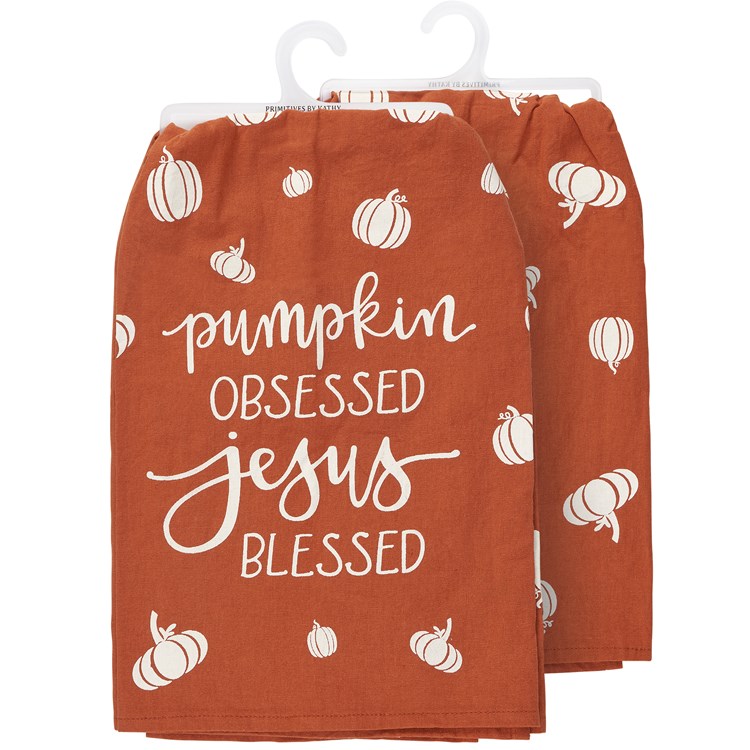 Jesus Blessed Kitchen Towel - Cotton
