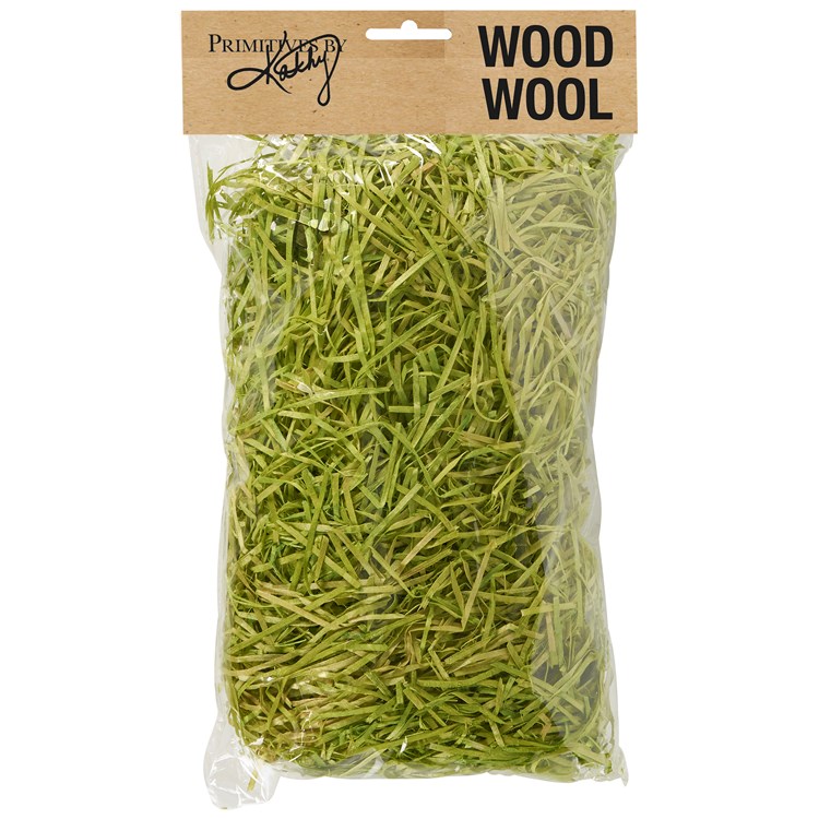 Green Wood Wool Filler - Wood