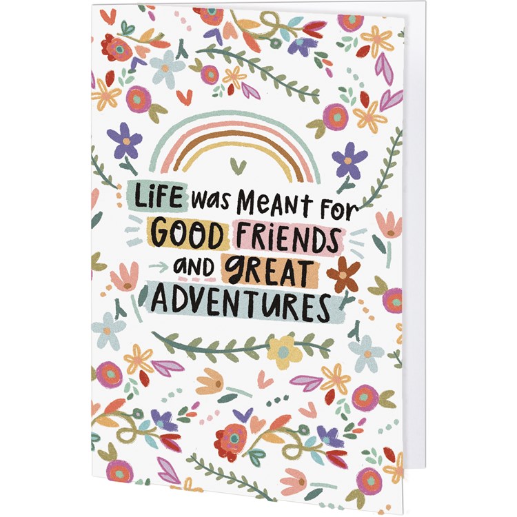 Adventures Greeting Card - Paper