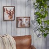 Chickens Canvas Wall Art - Wood, Canvas