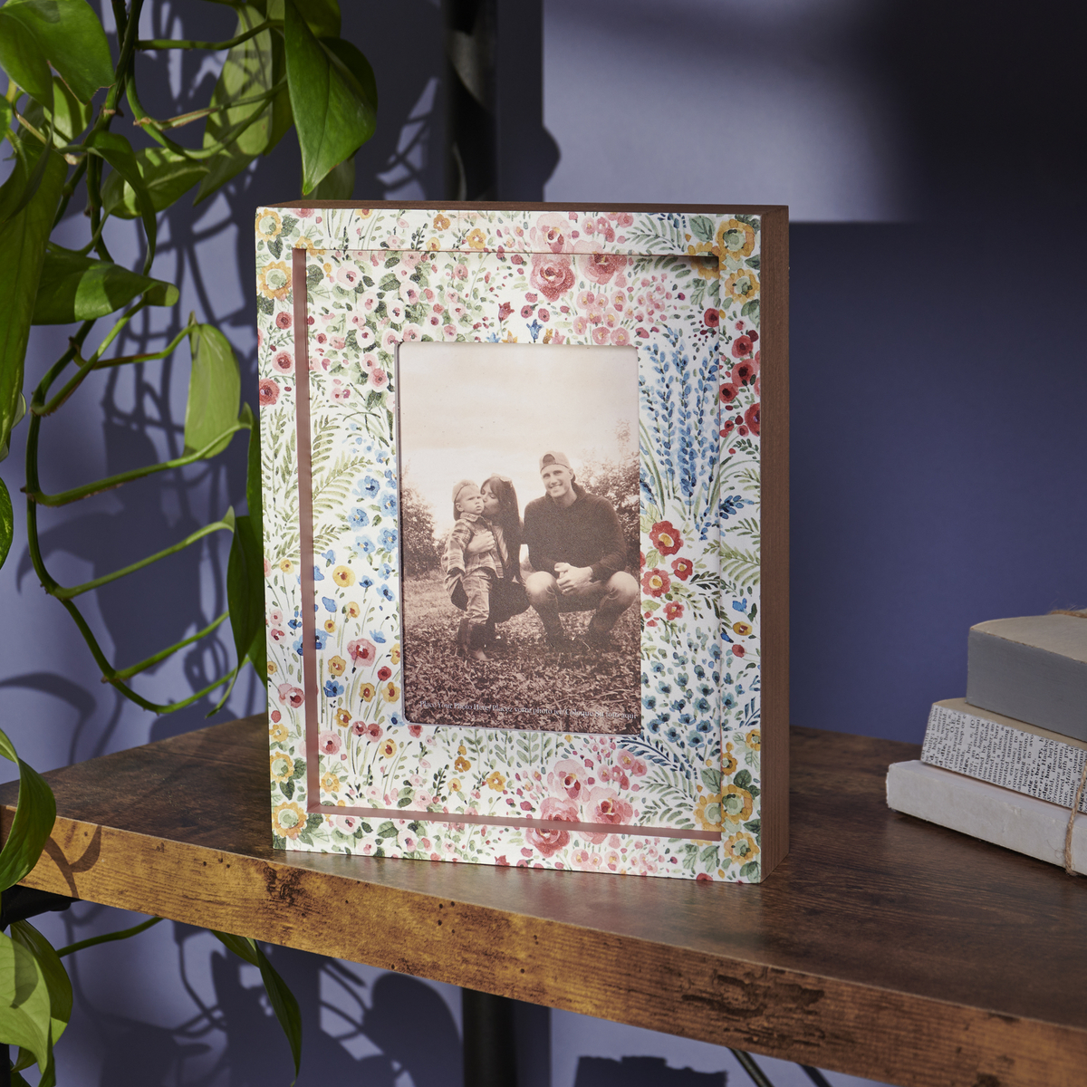 Mixed Florals Inset Box Frame | Primitives By Kathy