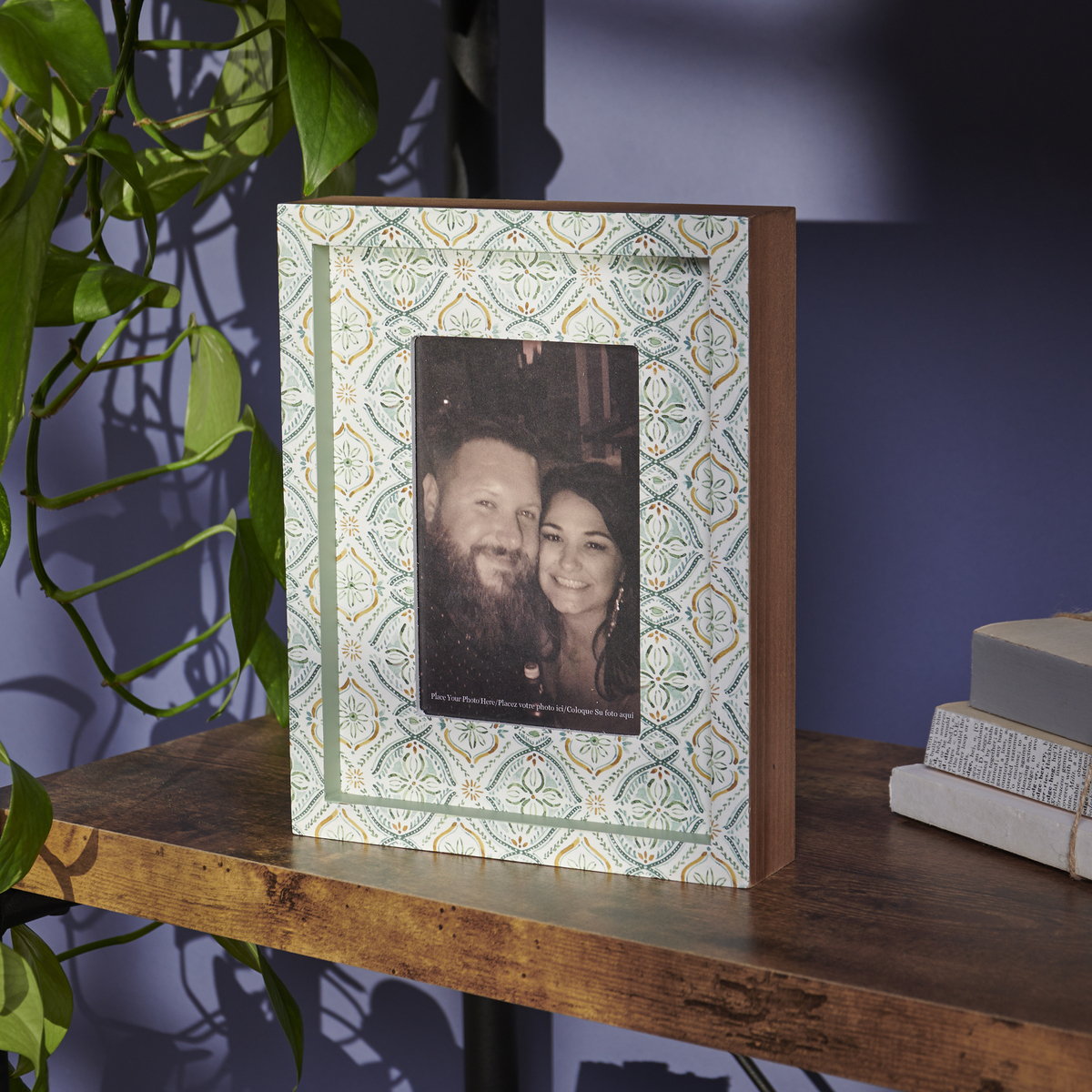 Green Mosaic Inset Box Frame | Primitives By Kathy