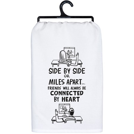 Side By Side Kitchen Towel - Cotton
