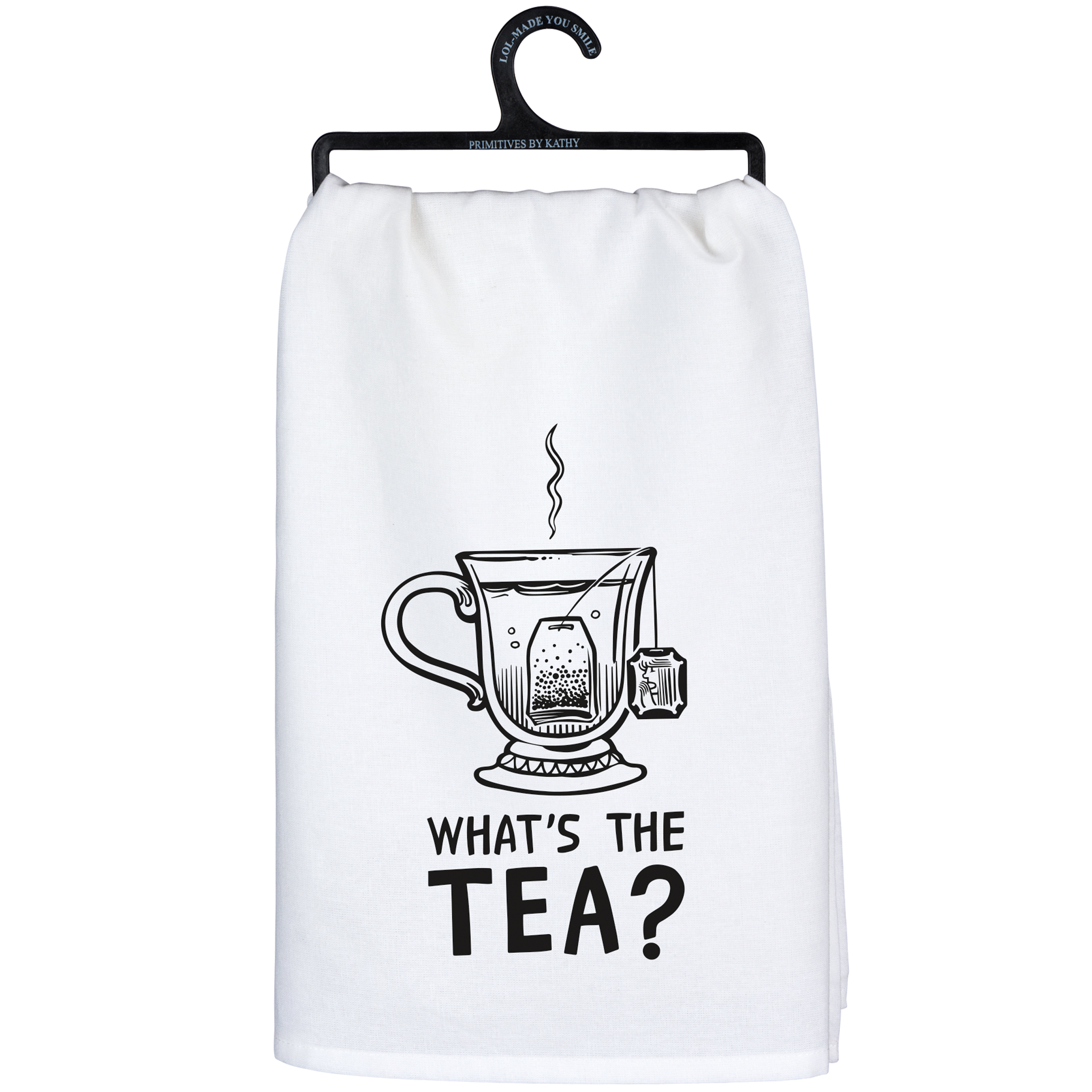 What's The Tea Kitchen Towel | Primitives By Kathy
