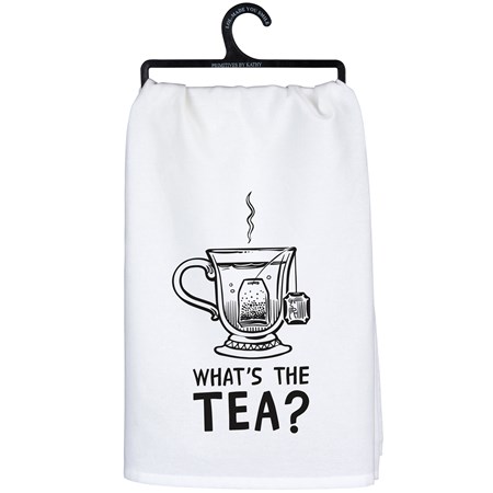 What's The Tea Kitchen Towel - Cotton