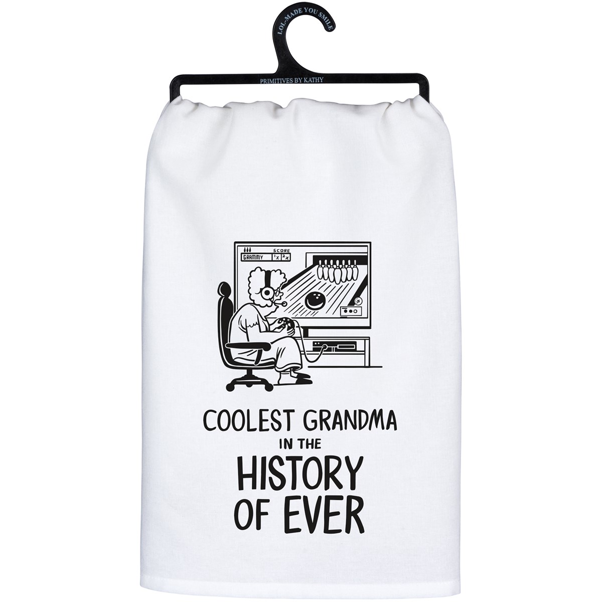 Coolest Grandma Kitchen Towel - Cotton