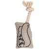 Squirrel Dog Toy - Cotton, Rope