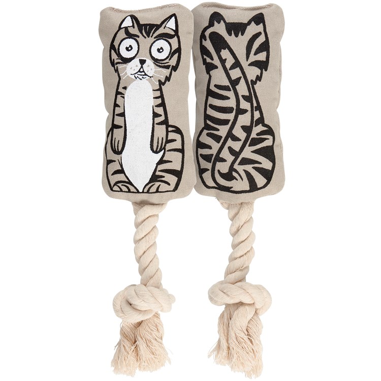Cat Dog Toy - Cotton, Rope