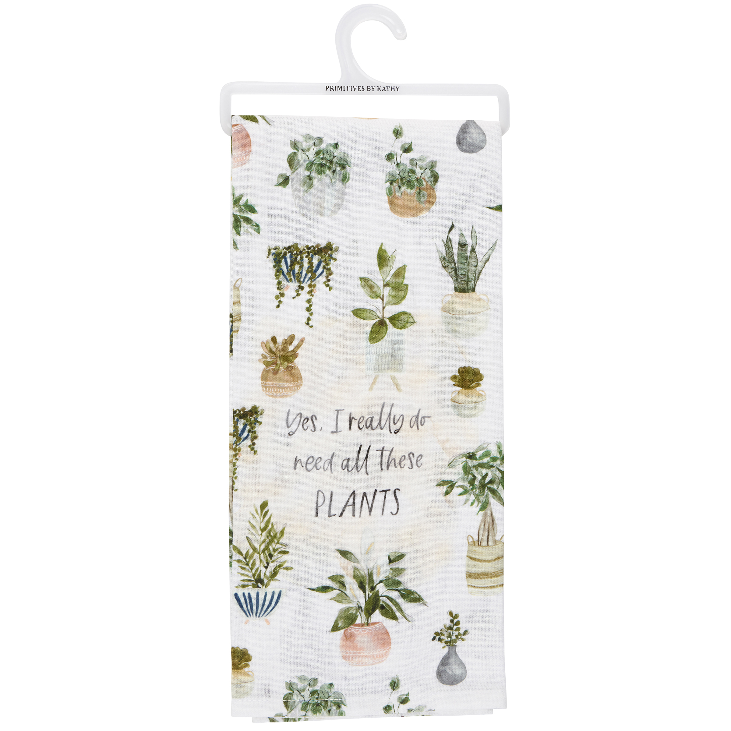 Need Plants Kitchen Towel Primitives By Kathy