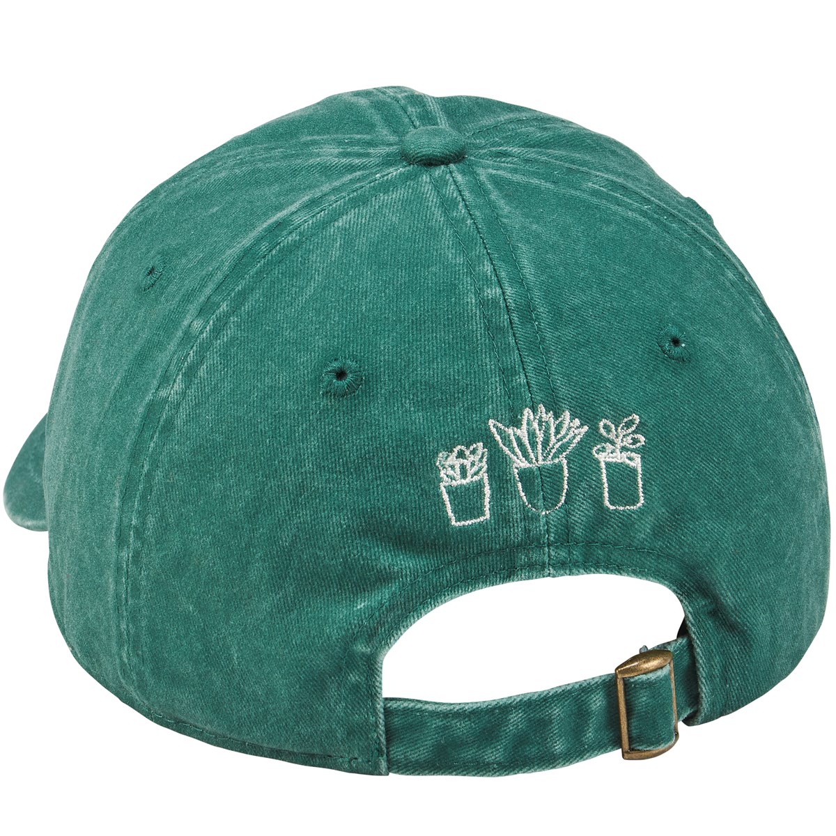 Distracted By Plants Baseball Cap - Cotton, Metal