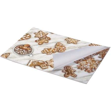 Gingerbread Placemat Pad - Paper