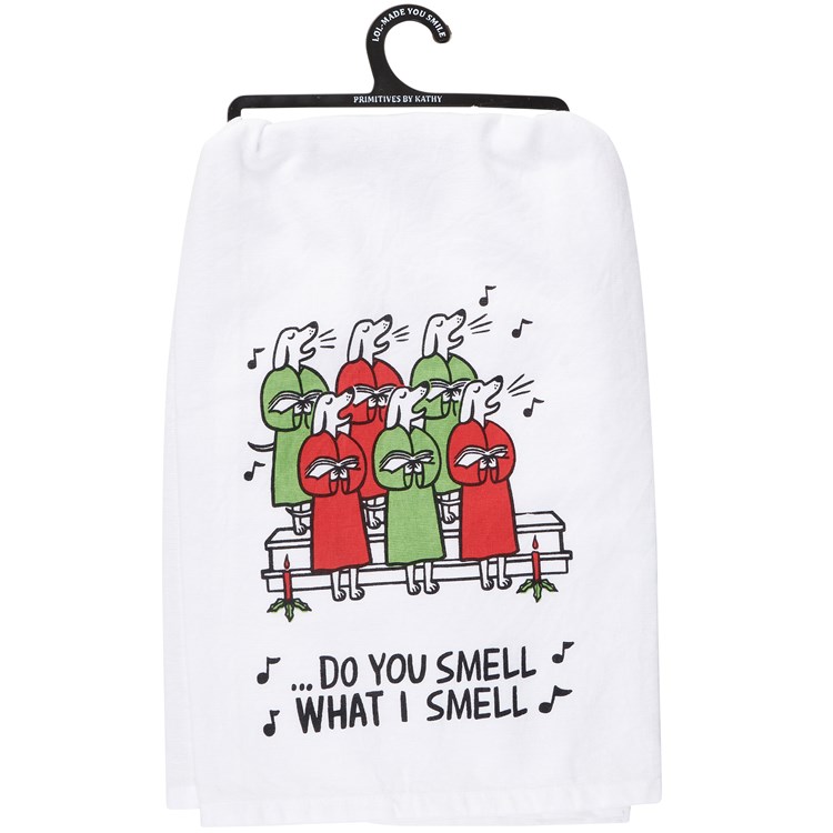 Do You Smell What I Smell Kitchen Towel - Cotton