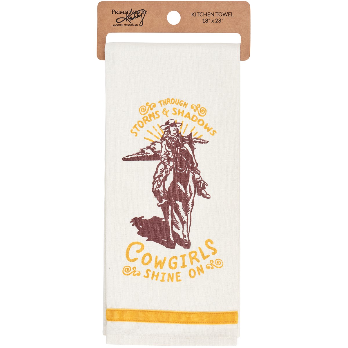 Cowgirls Kitchen Towel - Cotton, Velvet