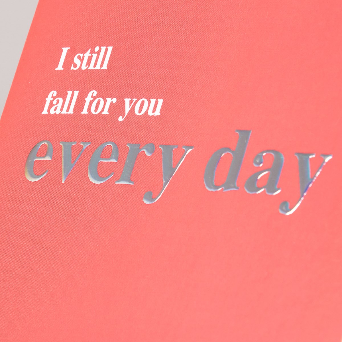 Fall For You Greeting Card - Paper