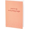 My Everything Bagel Greeting Card - Paper