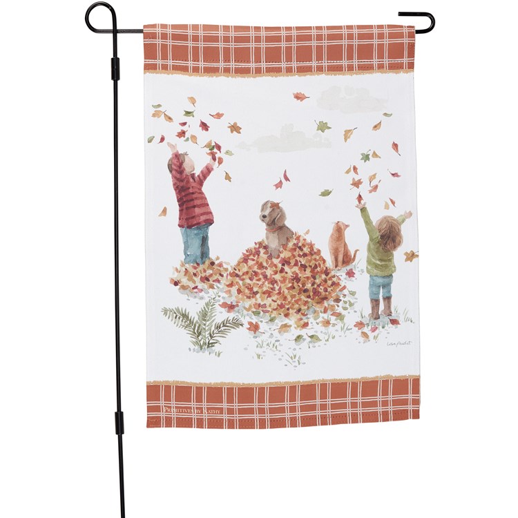 Fall Days Garden Flag - Polyester