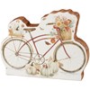 Fall Bike Chunky Sitter - Wood, Paper