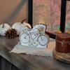 Fall Bike Chunky Sitter - Wood, Paper