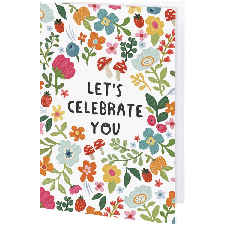 Celebrate You Greeting Card - Paper