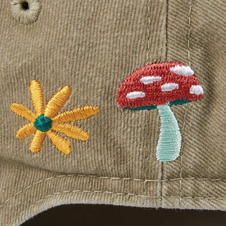 Mushrooms Baseball Cap - Cotton, Metal