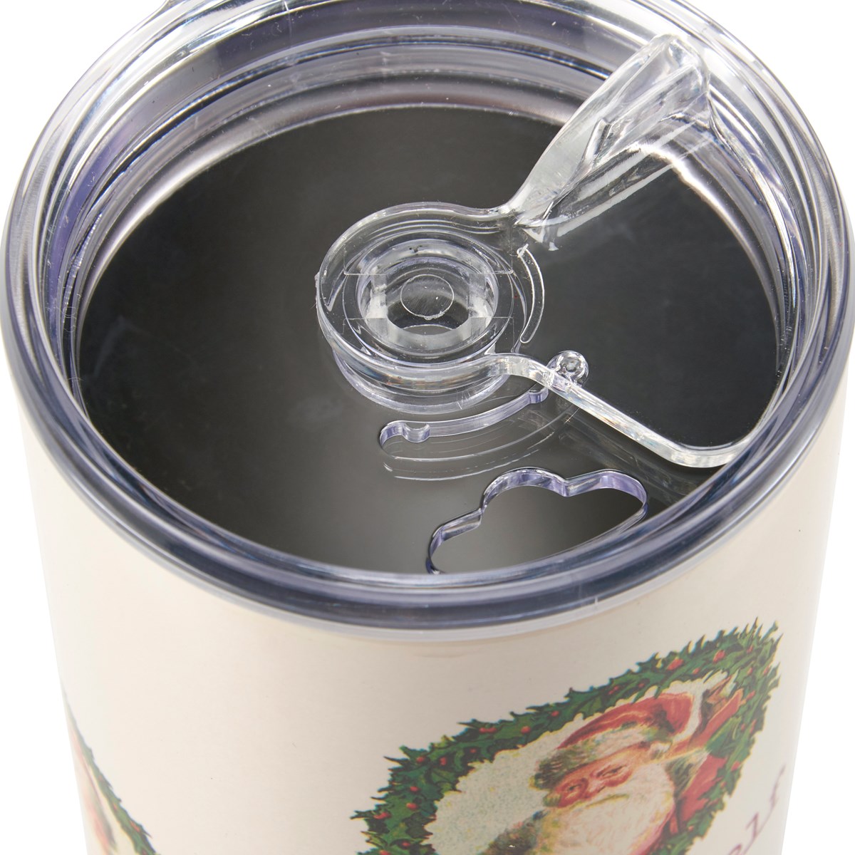 Merry Little Coffee Tumbler - Stainless Steel, Plastic