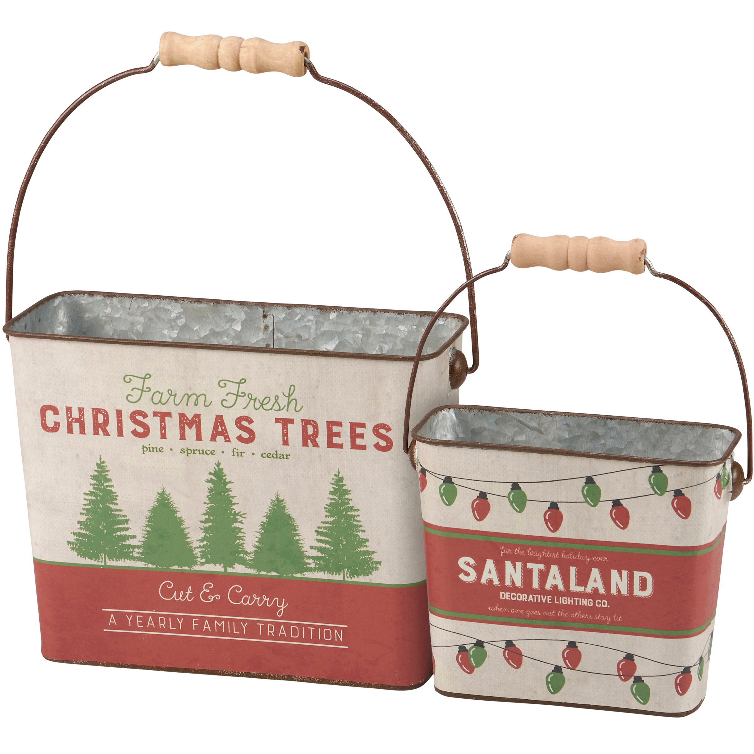 Santaland Bucket Set | Primitives By Kathy