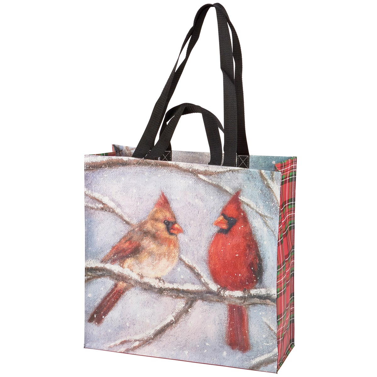 Cardinal Couple Market Tote - Post-Consumer Material, Nylon