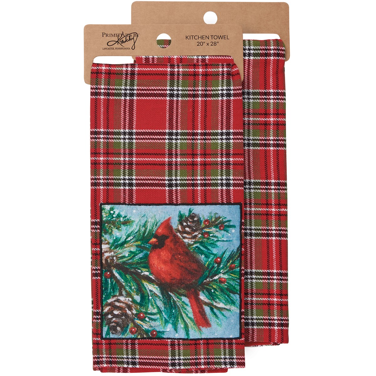 Cardinal Kitchen Towel - Cotton