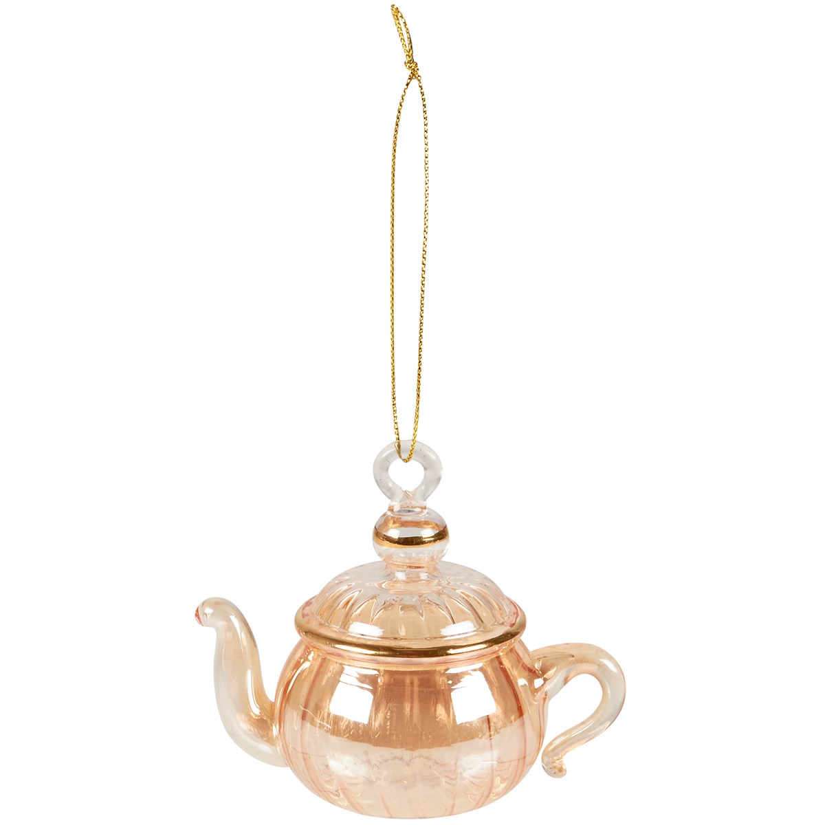 Glass Teapot Ornament - Glass