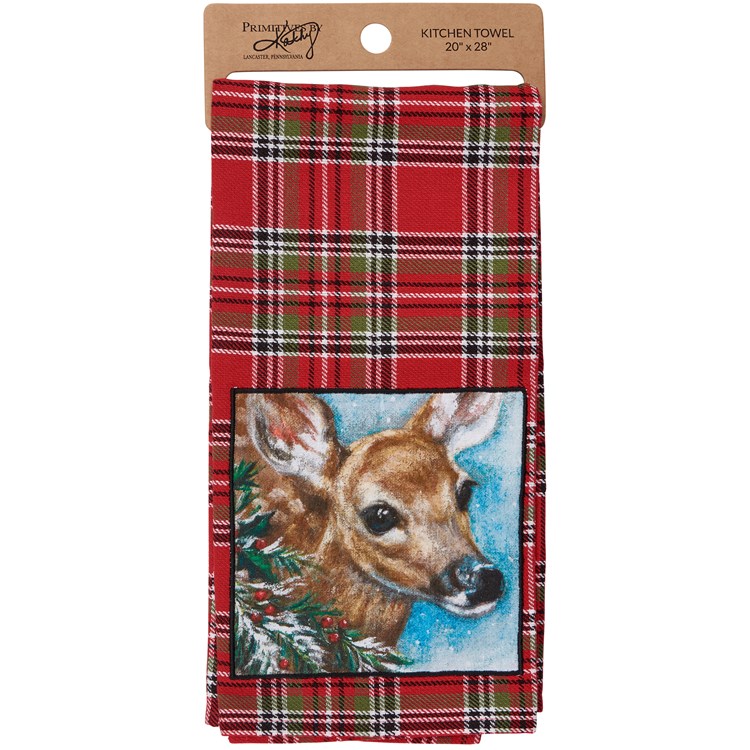Deer Kitchen Towel - Cotton
