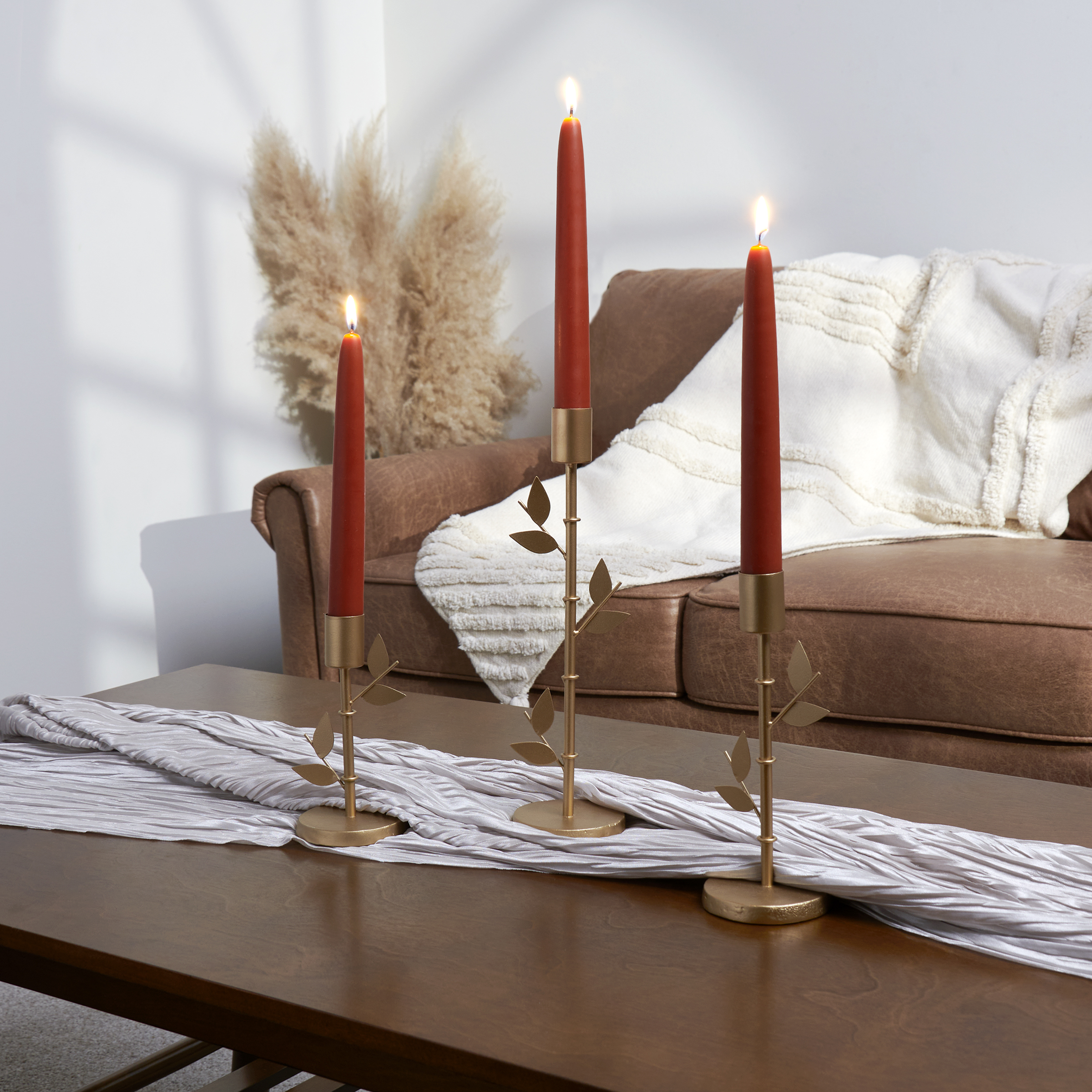 Branched Candle Holder Set Primitives By Kathy
