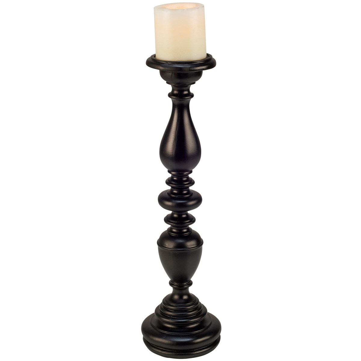 Tall Classic Candle Holder - Resin